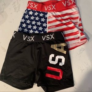 Set of two VSX workout shorts-sz XS